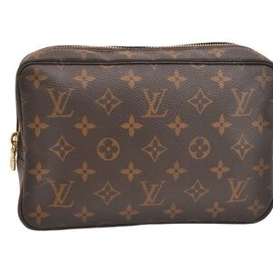 #19. Louis Vuitton Trousse Toilette 23 Clutch Bag Authentic